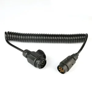 Trailer Cable 7 Way Trailer Plug Cord Wire 13 Pin to 7 Pin Plug Wiring Diagram