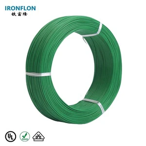 IRONFLON UL Cable 1213 28AWG 0.8mm Electrical Wiring Complete Harness Insulated Copper Power Wire For Heating PTFE Material