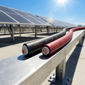 UV Resistant H1Z2Z2-K 4mm 6mm Solar Cable Flame Retardant Tinned Copper PV DC Wire for Solar Energy