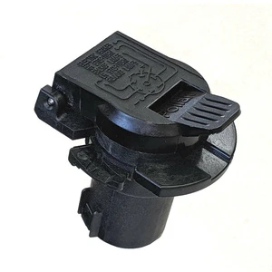 JQJ 7-Way 4-Flat Trailer Wiring Plug With Bracket and Universal Harness Connectors 11-916P