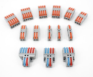 Lower Price 1Pin 2Pin 3Pin 4Pin Wires Accessories Cable Connector for Electronic Cabel