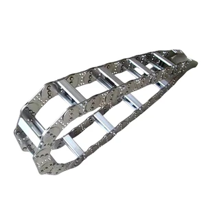 DONGLING Top Grade Flexible Stainless Steel Drag Cable Chain TL80 Series Durable Bearing Wear Resistance for CNC Router Machines