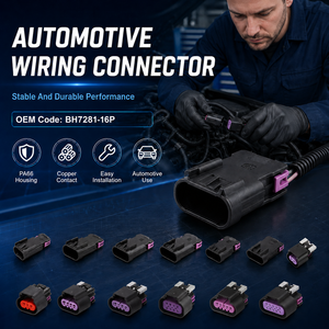 Reelhon 2 3 4 5 6 8 10 Pin Waterproof Auto Connector Wire Harness Electric Terminal Male/Female Model 15326654 15326655