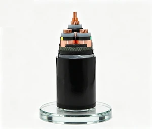 Industrial Construction Mining Overhead Power Cables Cu/Al Conductor XLPE Insulation PE Jacket Rated Voltage 1.8/3kV~26/35kV