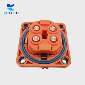 High Voltage Hvil 4 Pins Wiring Harness Assembly Metal Shielded Hvc4p36mv Connector for Car
