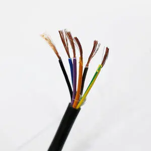 TRVV Cable High Flexibility Drag Chain Cable 2-24 Cores for Industrial Automation CNC Machines