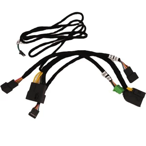 OEM/ODM Automotive Cable Assembly for Car DVD, GPS and Air Conditioner Adapter Cable
