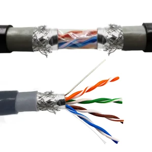 Complete Network Matching Core Wire Cat6 Full Copper FTP Cable for Whole Industrial Park Weak Current One Stop Procurement