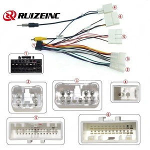 Custom High Temperature Resistance Electrocal Assembly Vehicle Cable Electronic Automotive Cable Industry Wiring Harness