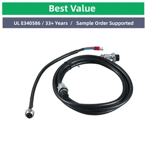 Cable Assembly, 2m, TPU Jacket, Abrasion Resistant, Single Conductor, for Trailer Lighting, Pin Header Connector