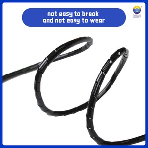 ZhongHe Flame Retardant Halogen-free Polyolefin Hydrocarbon PE Wrapped Tube Insulation Protection Wire Cable 600V