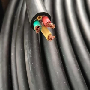 Excellent Flame Retardant YJV -26/35kV 4 Core XLPE Insulated Steel Armored PVC Sheath Power Cable for Construction
