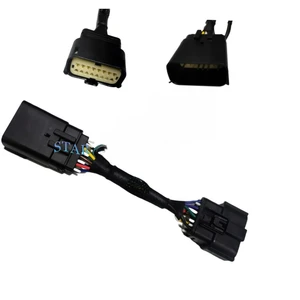 Factory 16Pin Automotive Wire Harness Hot Sales Wiring Harness for Electronic Industrial Trailer Equipment