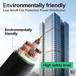 CU/XLPE/LSZH Cable 0.6/1kV Low Smoke Zero Halogen Power Cable Fire Resistant Copper Electrical Wire for High-Rise Building