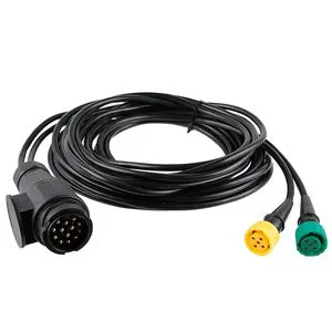 SN 5m Trailer Cable Kit with Prewired 13 Pin Connector and 5 Pin Bayonet Plug for Trailer Car Wiring Harness Tail Lights