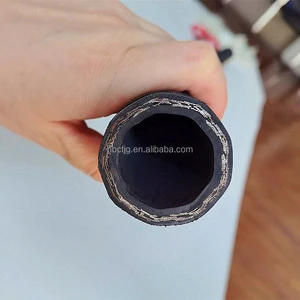 Wholesale Oil Pipe High Pressure Resistant Hydraulic Hose with Steel Wire Braided for Hydraulic System Rubber Hoses