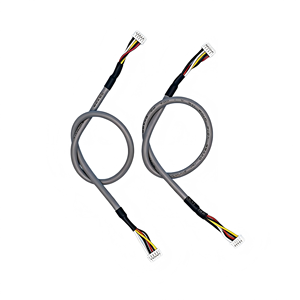 Custom-Made Black Sheathed Gold Plating Copper Core Shielded Wire Single Core Industrial Equipment Wiring Harness For Machines