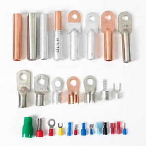 Professional SC Terminal Lug Crimps Tin Plated Copper 1.5-300mm 12V Rated Connecting Cable