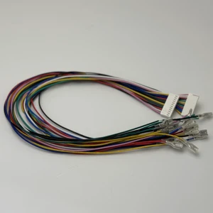 Multi-Color 20-Pin JST Wiring Harness with 2.8mm Spade Terminals for Car Radio & Electronics