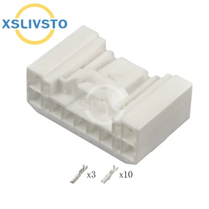 13-pin Female PBT Waterproof Automotive Connector 4F1350-0000