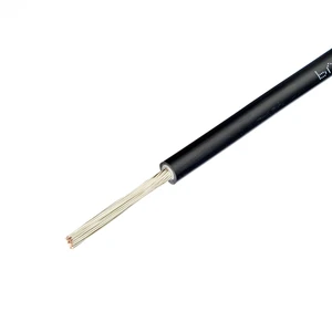 1*6mm2 Pv Cable Photovoltaic H1Z2Z2-K 1X6mm2 DC 1500V Solar Panel Extension Cable Xlpe Insulated Power Cables for Solar Energy