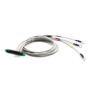 Custom 9 Pin Magnetic Pogo Pin Connector with 2.0mm Terminal Wire Harness and O Ring 5 Lead Wire Cable