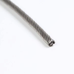 304 Stainless Steel Wire Rope 1x19 7x19 CE Certified Construction Cable for Lifting Rigging Marine Use