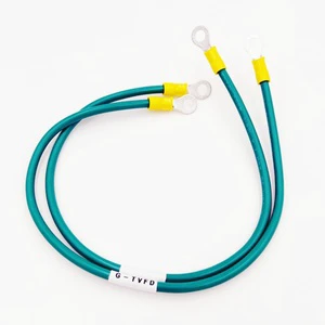 Custom Pre-insulated Ring Terminal Wiring Cables Wire Harness Assembly Cable for Electronic