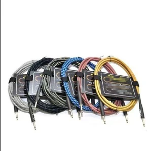 Amplifier Bass Folk Electric Guitar Universal Audio Cable Noise Reduction 3m 6m 10m 15m