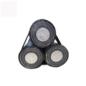 6.35/11kV 12.7/22kV 3x35 3x50 3x70 3x95 3x120 3x150 3x185 Medium Voltage Aerial Bundled Conductor XLPE Cables ABC Cable