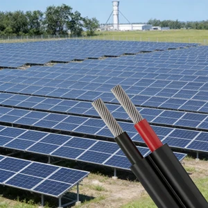Photovoltaic Cable XLPE Insulation Tinned Copper Conductor 90℃ Rated for Solar Energy System