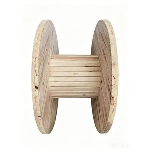 High Quality Kiln Dried Poplar Solid Wood Pine Wood Cable Reels for Renewable Energy Solar Wind Cable Safe Handling