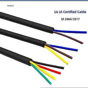 Cost-Effective UL2517 Multi-Core Cable, 300V 24AWG with Aluminum Foil Shield for OEM Custom Harness Assembly