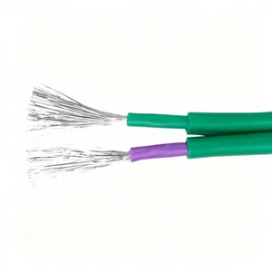 Flame Retardant Stranded Cross Linked Twin Solar Cable AC 600/1000V Class5 Conductor for Photovoltaic Power Station