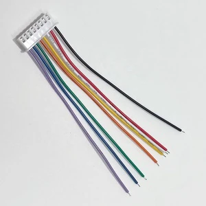 Custom JST XH8P 8-Pin 2.5mm Pitch Cable Harness for Industrial Controls, Robotics, and LED Lighting Systems