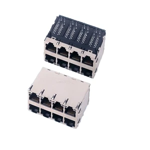 GLGNET Gold Filled Connector Cat8 rj45 connector Connectors RJ45 Connector Jack RJ45 Wall Socket Factory Wholesale Connectors