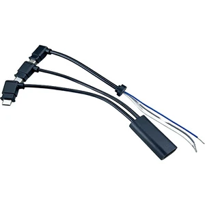 Customized Wire Harness IP67 Waterproof Cable Nylon/PBT Customized Length 4pin/5pin/8pin for Industrial Home Appliance
