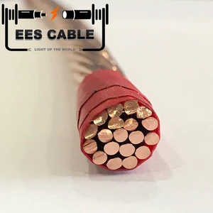 HDBC Hard Drawn Bare Copper Conductor 25mm², 35mm², 50mm² High Conductivity Earth Wire Grounding Overhead Power Cable