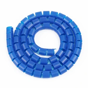 High Quality PE Spiral Wrapping Band Flexible Cable Sleeve 1 Meter SWB Model for Electric Wire Protection