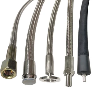 Stainless Steel Wire Braided PTFE Fuel Hose Oil Resistant High Pressure Hose