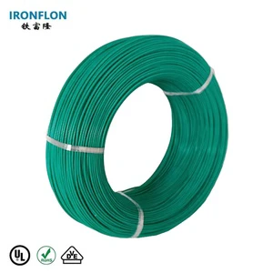 PTFE Harness Wire UL1199 High Temperature Wearable Electric Wire Silver Plated Copper Stranded Car Wire