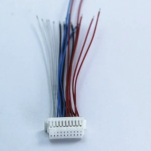Custom Electronic 1.0mm Wire Harness Connector 2 30 Pin Molex Cable Assembly for 2 3 4 5 6 7 8 10 11 12 14 30 Pin Connectors