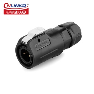 Cnlinko 2 Pin Automotive Wire Connector Terminal 2 Pin Wire Connector Voltage Socket Plug Connector Cable