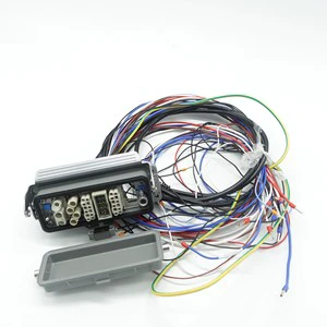 OEM Aluminum Alloy Components High-quality Wiring Harness IP66 for for Industrial Equipment and Dedicated Lines for Subways