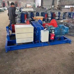China Manufacture Good Price Heavy Duty 10t 20t 30t Cable Pulling Three Phase Electric Winch 380v