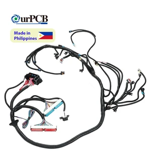 High Performance Automotive Wiring Harness Assembly Custom Car Engine Cable Harness Manufacturer ISO9001 Certified OEM