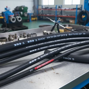 Wire Braided Hydraulic Hose SAE 100R1AT 1 Wire 1/4