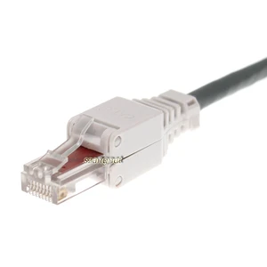 Male RJ45 Cat.6 Toolless Modular Connector 8p8c Cat6 Tool-less Connector