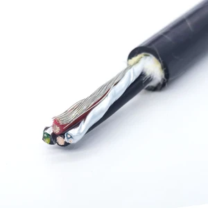 Y-Kevlar Reinforced PUR Power Hybrid Cable with 2 Pairs Shielded Signal Wire for RS485