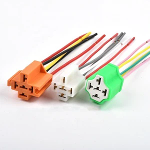 OEM Booster Cable Wire Harness Connector Relay Fuse H4 Headlight Socket